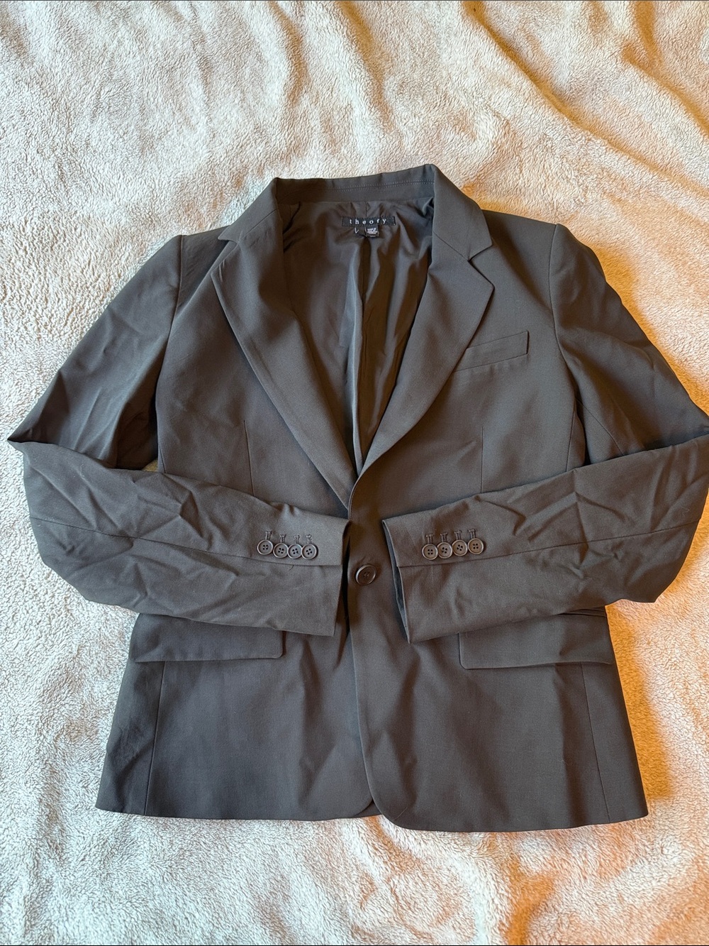 Theory Single-Button Blazer